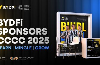 BYDFi Joins CCCC Lisbon 2025 as Sponsor, Empowering Creators and Web3 Education