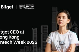 Bitget CEO Gracy Chen Spotlights the Future of Borderless Finance at Hong Kong FinTech Week 2025
