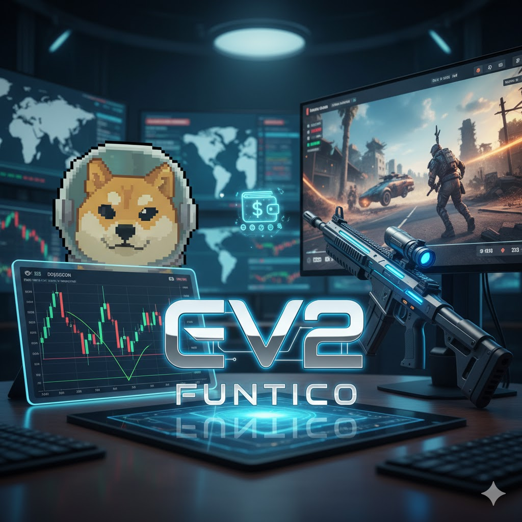 DOGE Price Prediction 2026: Dogecoin Nears Historic Support While $EV2 Presale Kicks Off for New AAA Web3 Shooter