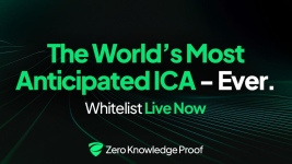 Zero Knowledge Proof (ZKP) Emerges as the Most Anticipated Upcoming ICA as WLD & ZCash Fails to Keep Up
