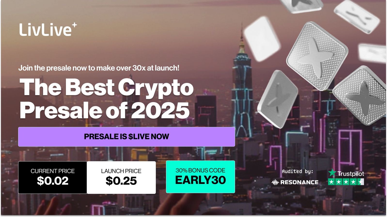 Investors Pivot from XRP to LivLive ($LIVE) — The Next Big Crypto Presale Taking Over 2025
