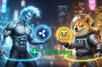 How can holders of DOGE and XRP obtain stable passive income through ETCMining?