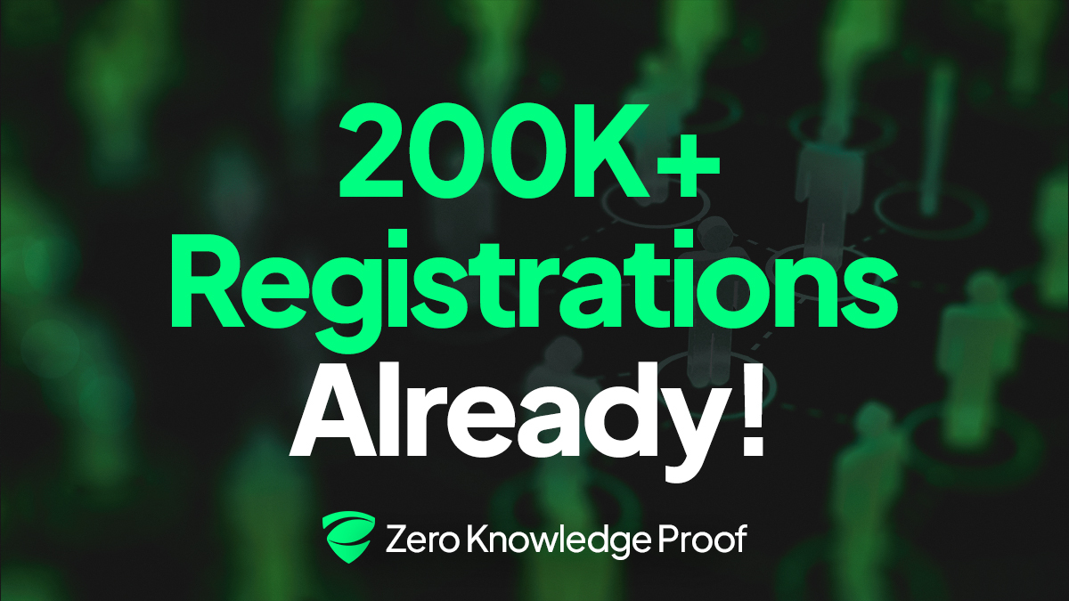 Zero Knowledge Proof (ZKP) Whitelist Now Live: Join the Largest Verified Presale Auction in Crypto History!