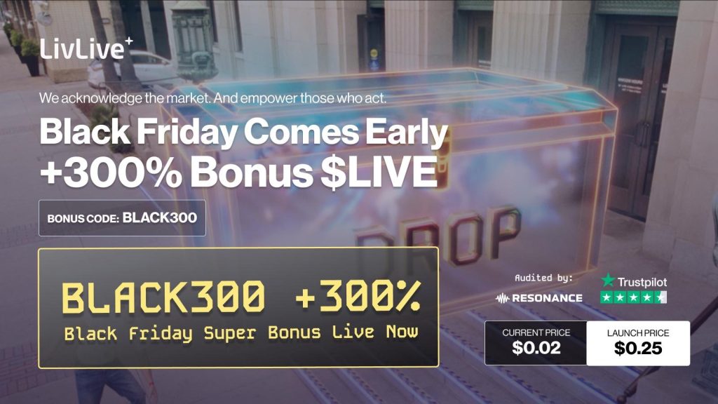 5 Best Crypto Presales to Buy Now Targeting Huge 2025 Breakouts: LivLive ($LIVE) Leads the Pack