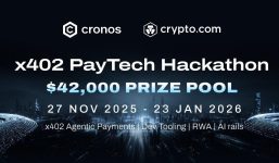 Cronos Launches x402 PayTech Hackathon to Advance AI-Directed On-Chain Payments