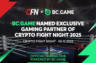 BC.GAME named Exclusive Gaming Partner of Crypto Fight Night 2025