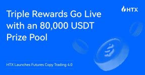 HTX Launches Futures Copy Trading 4.0: Triple Rewards Go Live with an 80,000 USDT Prize Pool