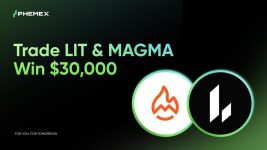 Phemex Launches 30,000 USDT Incentive Program for LIT and MAGMA Trading Pairs