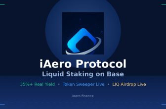 iAero Protocol Launches Token Sweeper, Distributes 5% of LIQ Supply to Stakers