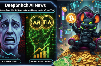 DeepSnitch AI News: Crypto Fear Index at 14-Day Low Signals Major Buy Opportunity for DeepSnitch, AR, and TIA