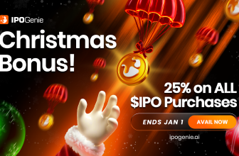 Christmas Week Presale Offer: IPO Genie ($IPO) Adds Extra Value for Investors