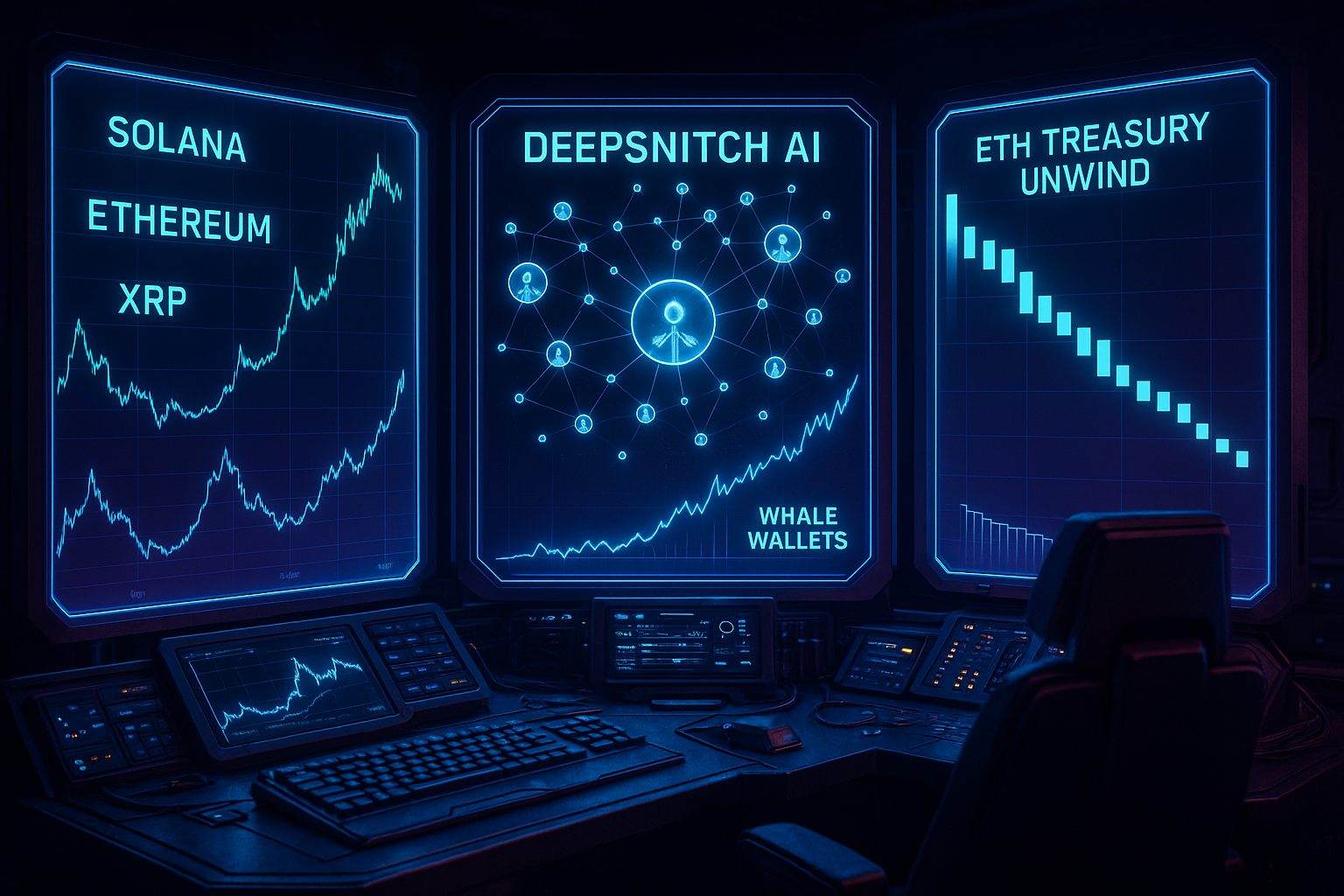 XRP Price Prediction December 2025: Ethereum Treasury Unwinds as DeepSnitch AI Surges 70%