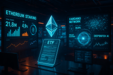 Cardano Price Prediction: BlackRock’s Staked Ether ETF Filing Boosts Ethereum Momentum as DeepSnitch AI Jumps 77%