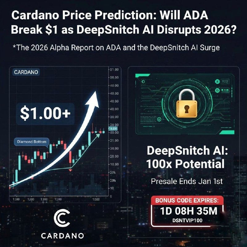 Cardano Price Prediction: China Adopts Stablecoins As DeepSnitch AI Disrupts the 2026 AI Sector