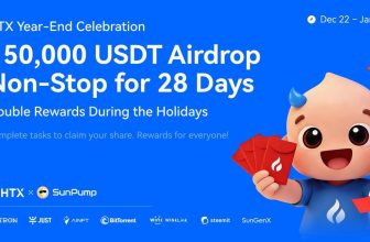 HTX Year-End Carnival Launches 200,000 USDT Airdrop Giveaway in Partnership with the TRON Ecosystem