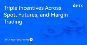 HTX Year-End Promo: Triple Incentives Across Spot, Futures, and Margin Trading