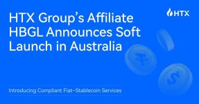 HTX Group’s Affiliate HBGL Announces Soft Launch in Australia, Introducing Compliant Fiat-Stablecoin Services