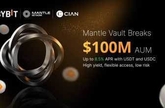 Mantle Vault Hits $100M Milestone, Cementing Bybit as Premier Gateway for On-Chain Yield