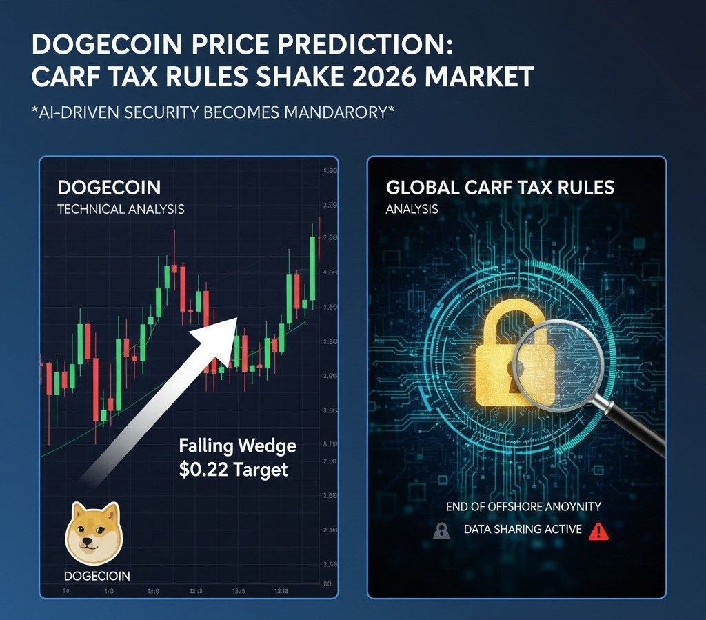 Dogecoin Price Prediction: CARF Tax Rules Trigger Market Shift As DeepSnitch AI Eyes $2M