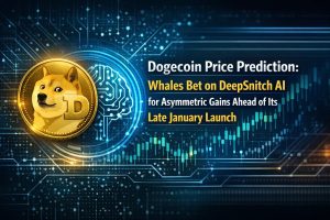 Dogecoin Price Prediction: Open Interest in BTC Derivatives Markets Declines, Whales Bet on DeepSnitch AI for Asymmetric Gains Ahead of Its Late January Launch
