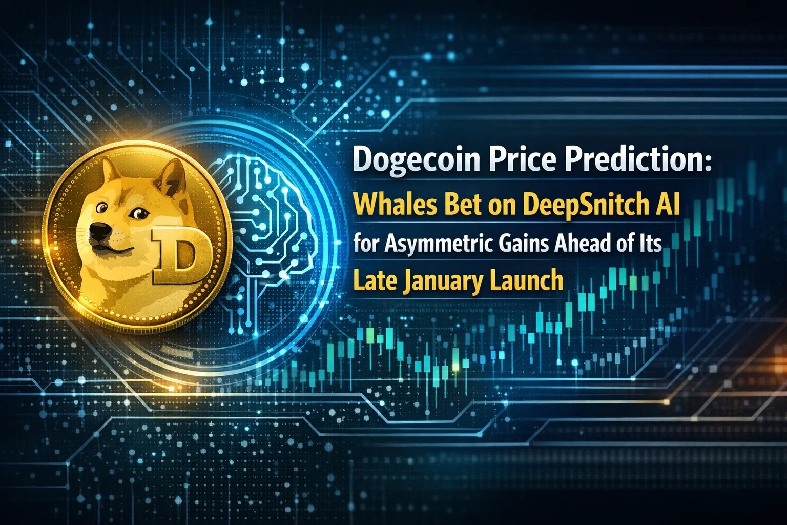 Dogecoin Price Prediction: Open Interest in BTC Derivatives Markets Declines, Whales Bet on DeepSnitch AI for Asymmetric Gains Ahead of Its Late January Launch