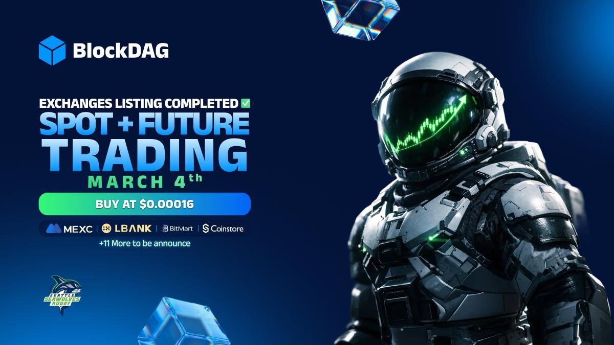 Traders Move Away From Hedera and Dogecoin as BlockDAG Opens Final $0.00016 Window Before March 4 Trading 