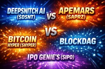 DeepSnitch AI ($DSNT) vs Apemars ($APRZ) vs Bitcoin Hyper ($HYPER) vs BlockDAG ($DAG) vs IPO Genie ($IPO): Traders Search for Next 100X Presale in 2026