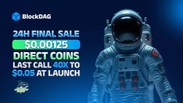 Final 24 Hours of BlockDAG’s Direct Coin Sale Drives Buyers to Chase 40× Potential Over XRP and Dogecoin Trends