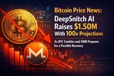 Bitcoin Price News: DeepSnitch AI Raises $1.50M With 100x Projections As BTC Tumbles and XMR Prepares for a Possible Recovery