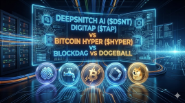 DeepSnitch AI ($DSNT) vs Digitap ($TAP) vs Bitcoin Hyper ($HYPER) vs BlockDAG ($BDAG) vs Dogeball ($DOGEBALL): RWAs Expand on Bitcoin, But You Have a Better Chance to Get More Profits with DeepSnitch AI