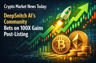 Crypto Market News Today: DeepSnitch AI’s Community Bets on 100X Gains Post-Listing, BTC and XRP Stabilize