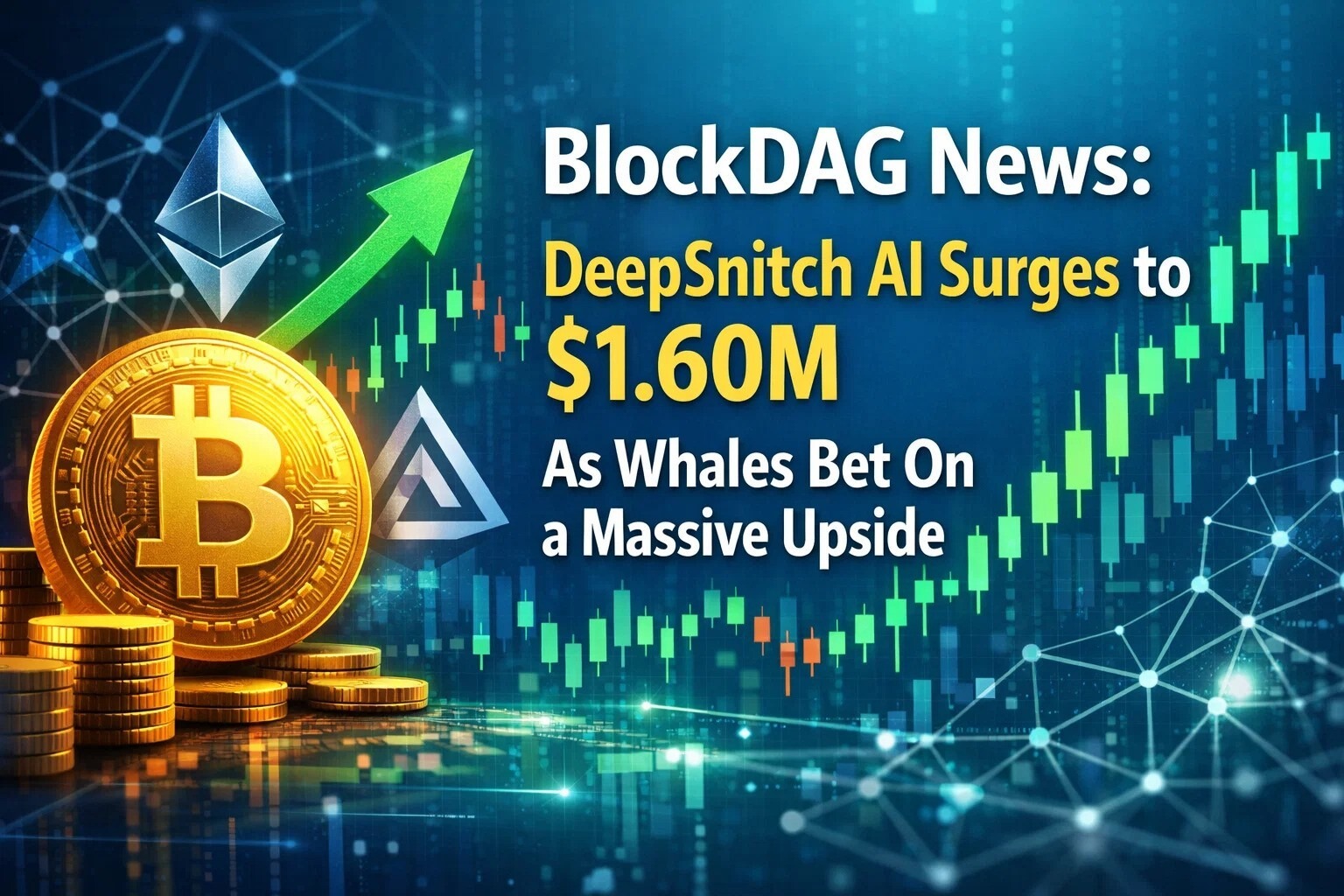 BlockDAG News: DeepSnitch AI Surges to $1.60M As Whales Bet on a Massive Upside As BDAG Gears for Listing and OPZ Starts Trending
