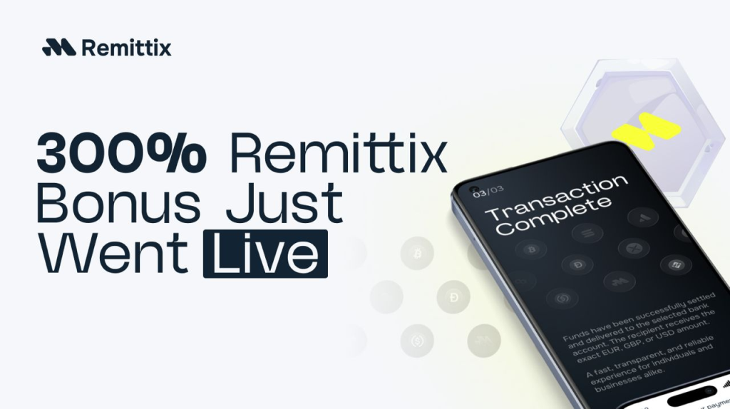 BlockDag Holders Rush To Enter Exclusive 300% Remittix Bonus After Crypto Presale Comes To A Close