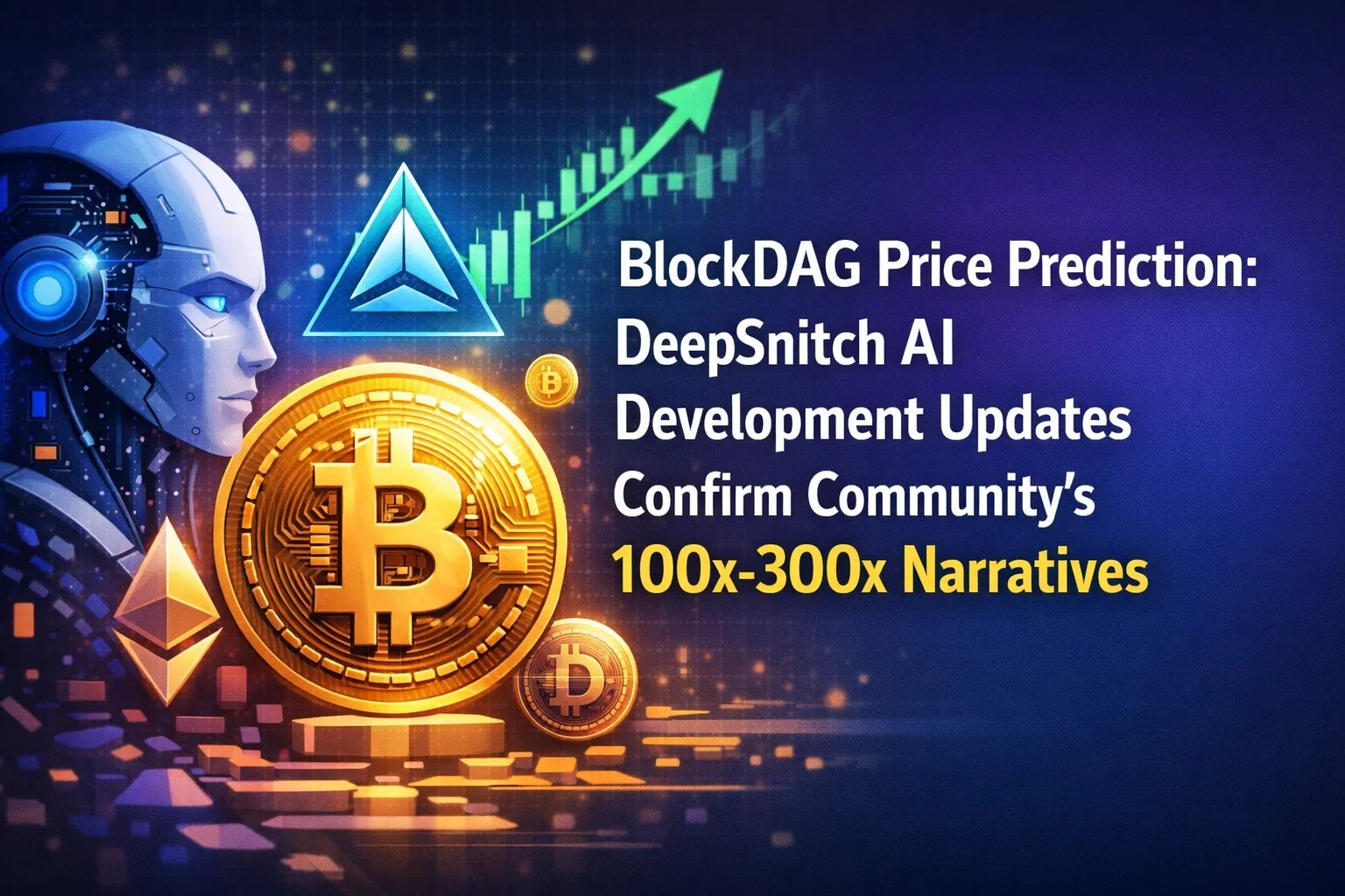 BlockDAG Price Prediction: DeepSnitch AI Development Updates Strengthen Community’s 100x-300x Narratives, BDAG Ready To Launch, MAXI Trucks On