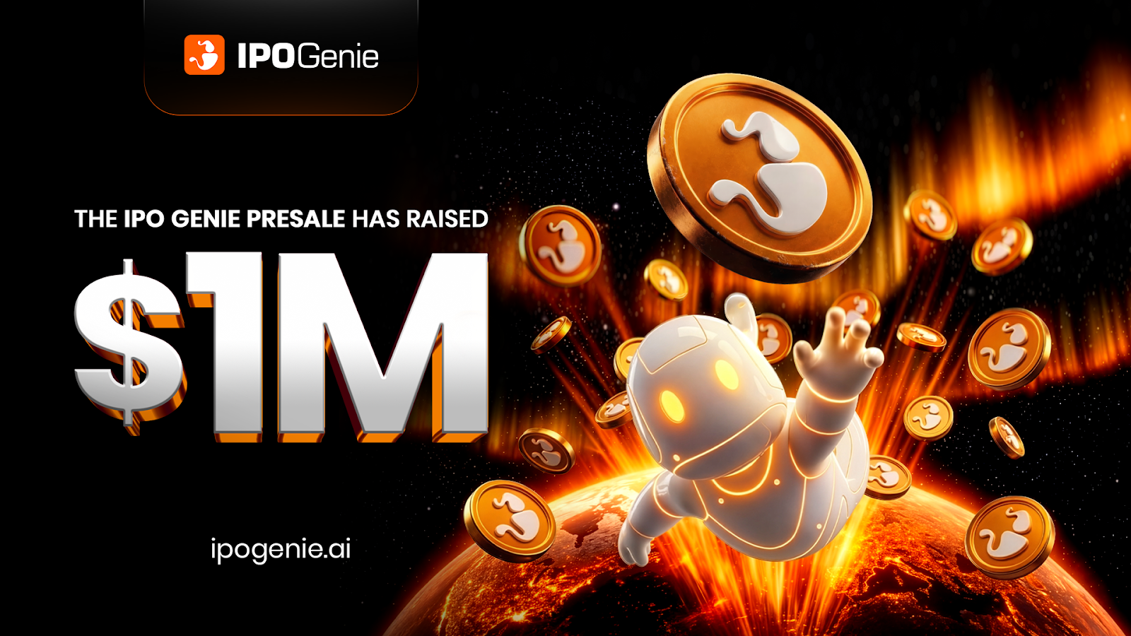 $1M Raised Positions IPO Genie Among 2026’s Premier Crypto Presales
