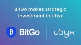 BitGo invests in Ubyx and joins as a settlement agent to accelerate institutional digital asset infrastructure