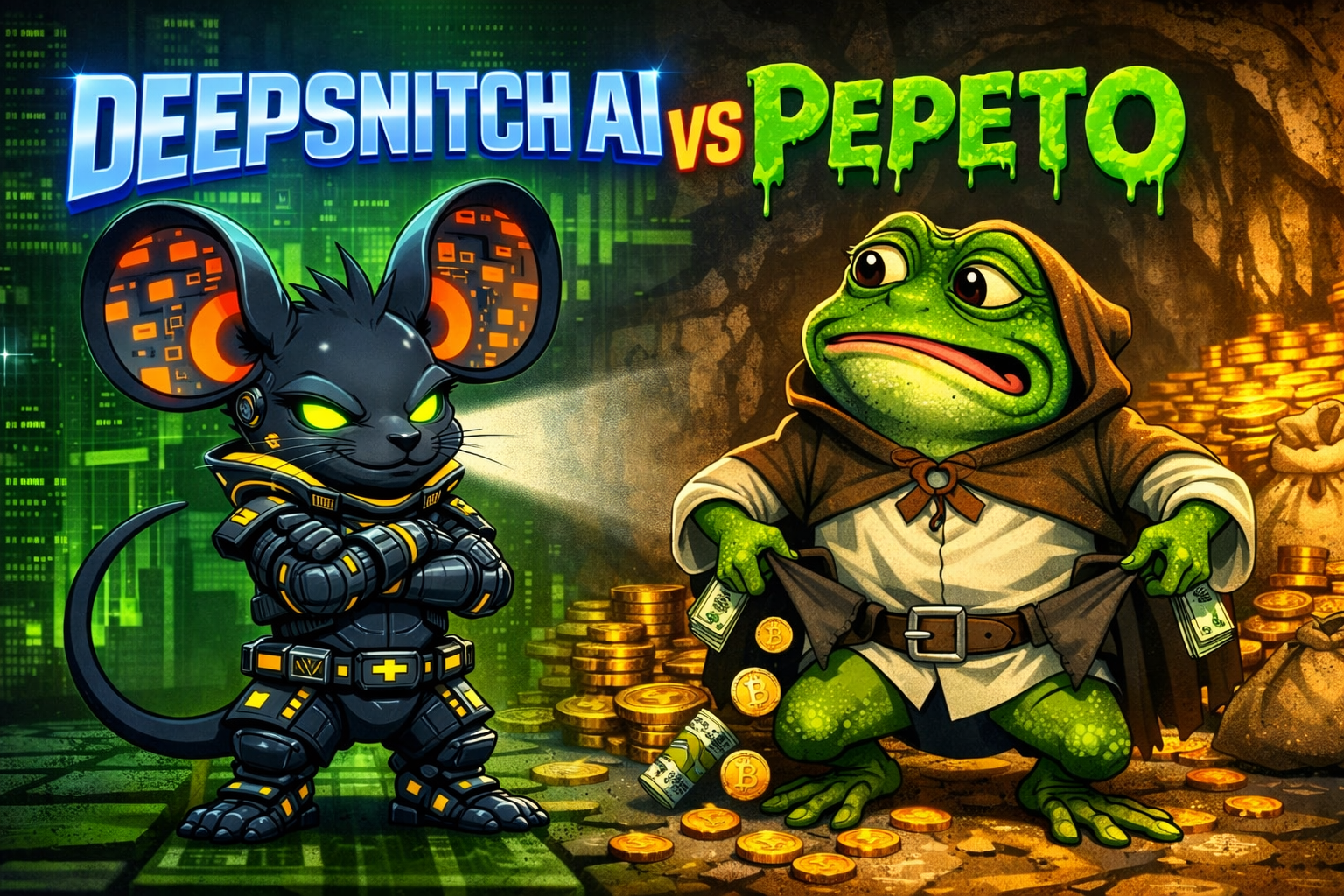 Best Crypto to Buy Now: DeepSnitch AI’s 1000x Potential, Launch Set for 31 March, and Shipped Tools Top Pepeto & Dogecoin This Cycle