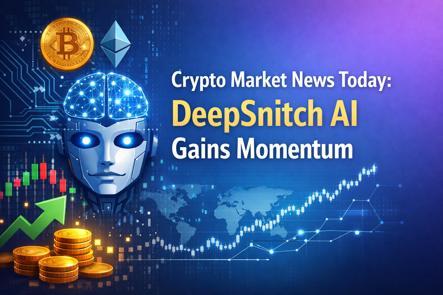 Crypto Market News Today: DeepSnitch AI Gains Viral Bull Momentum After Dashboard Sneak Peek, HYPE and LINK Show Weak Momentum
