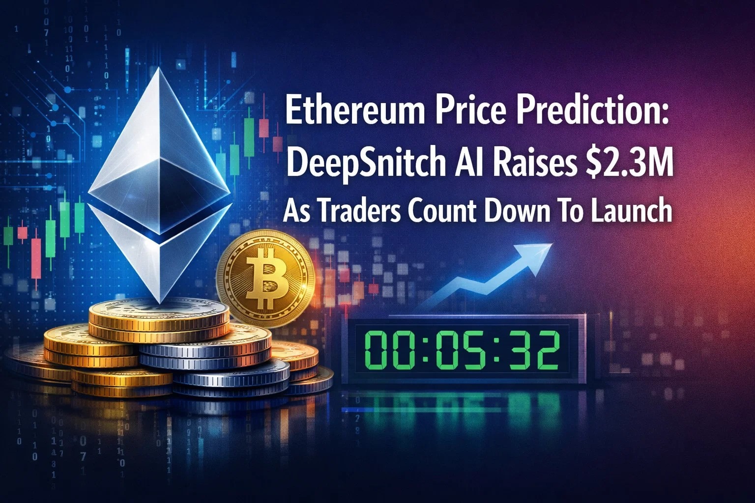 Ethereum Price Prediction: DeepSnitch AI Raises $2.3M As Traders Count Down To Launch, ETH Tests Critical $2.1K Support, EtherFi Deploys $25M Into RWA Yield