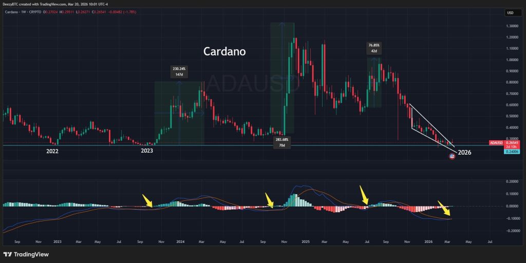 Crypto Expert Gives 3 Reasons Cardano (ADA) Price Could Rally Soon