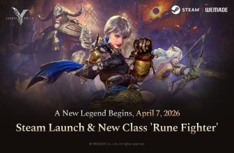 WEMADE’s Legend of YMIR Launches on Steam April 7 with New Combat Class
