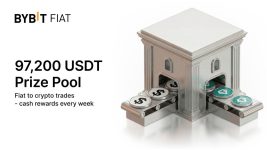 Bybit Launches Fiat-to-Crypto Frenzy: 97,200 USDT Prize Pool Rewards for New Users Weekly