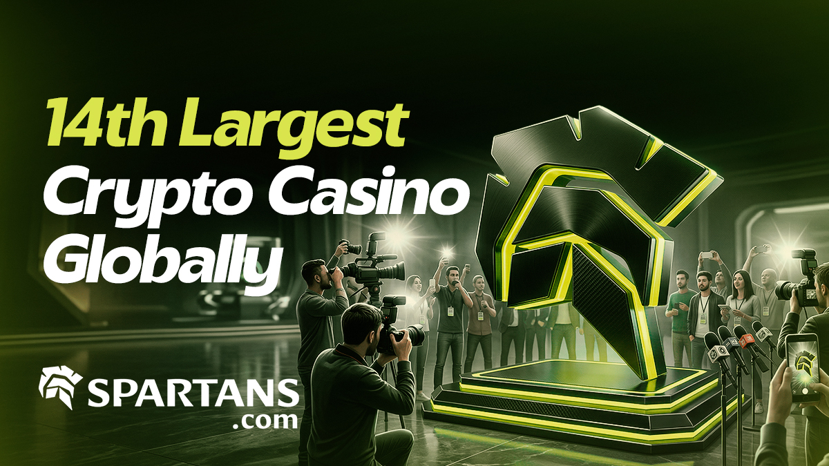 Top Crypto Casino Ranked 14th Globally With $40 Million GGR Is Not Yeet or Sol Casino, It is Spartans Betting Platform