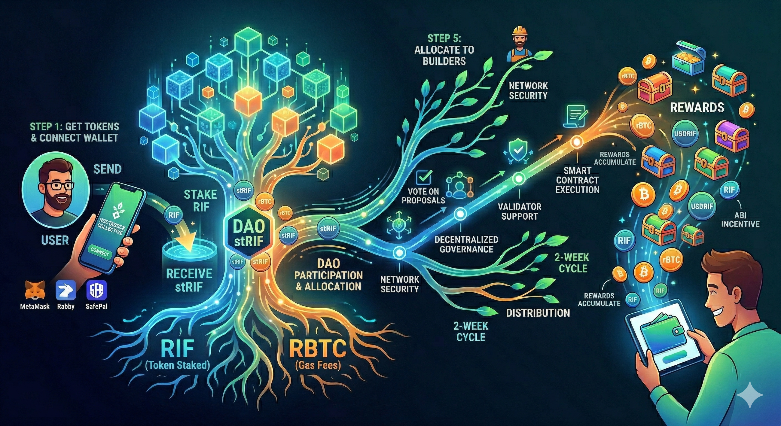 From Wallet to Reward: What Happens After You Stake on RootstockCollective