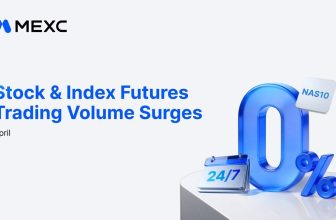 MEXC Reports Sharp Surge in TradFi Futures Trading Volume in April, Led by 1,600% Jump in INTC