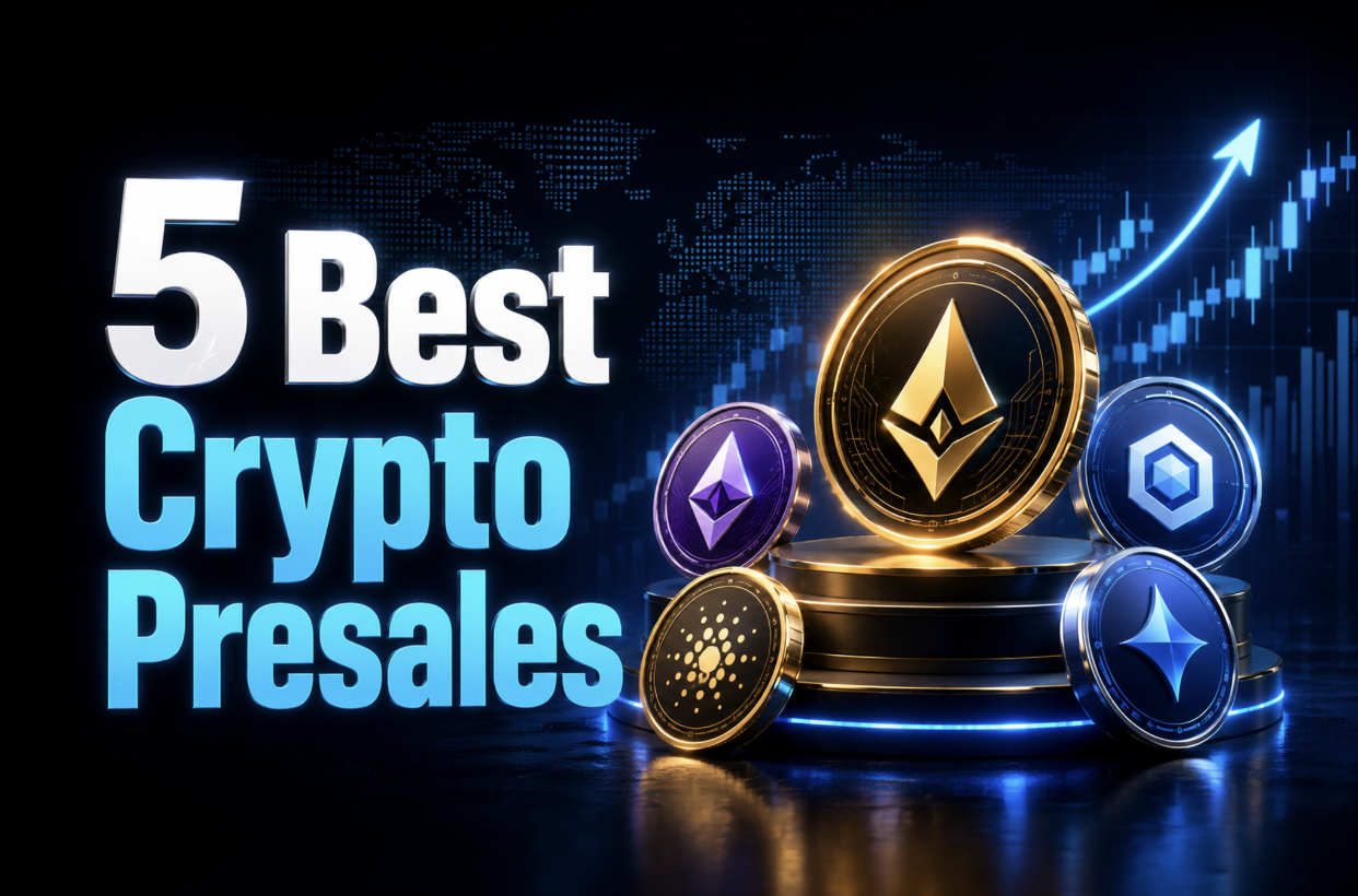 5 Best Crypto Presales as Bitcoin Breaks $80K and Buyers Search for the Next 100x Setup