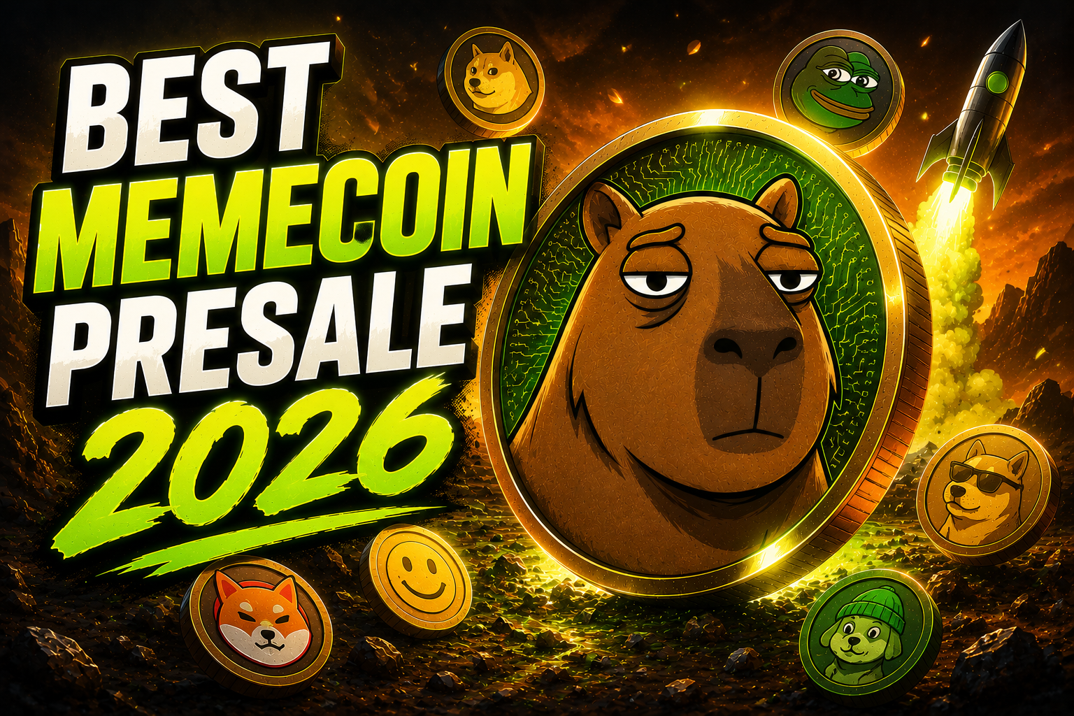 Best Meme Coin Presale 2026: Pepeto Crosses $10.2M as $GRUNTLE Passes $104k Raised
