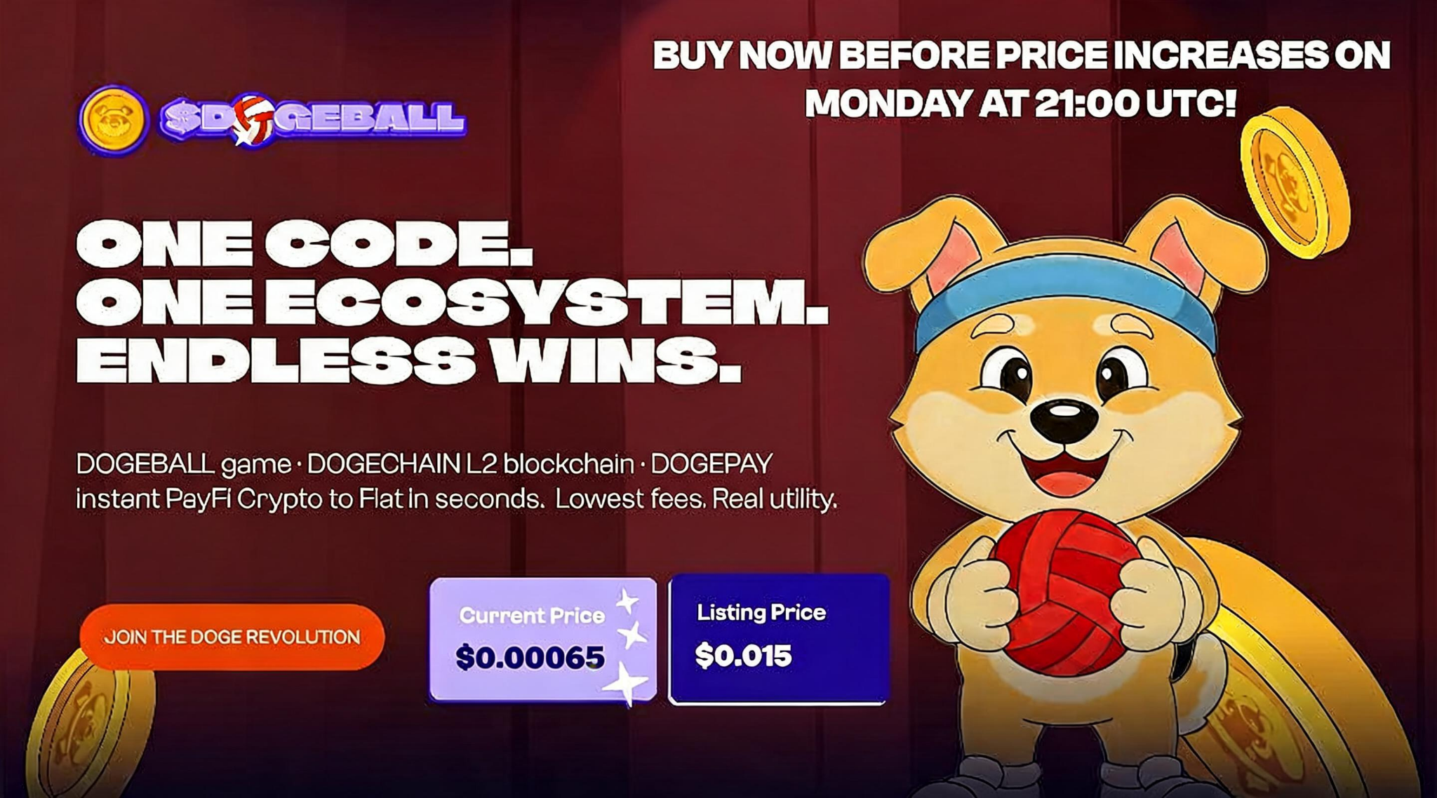 Best Crypto Presale: Why DOGEBALL Leads the 2026 Market