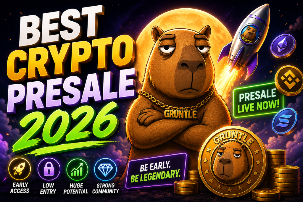 Best Crypto Presale 2026: $GRUNTLE Round 7 Nears 84% Filled While BNB Reaches $733