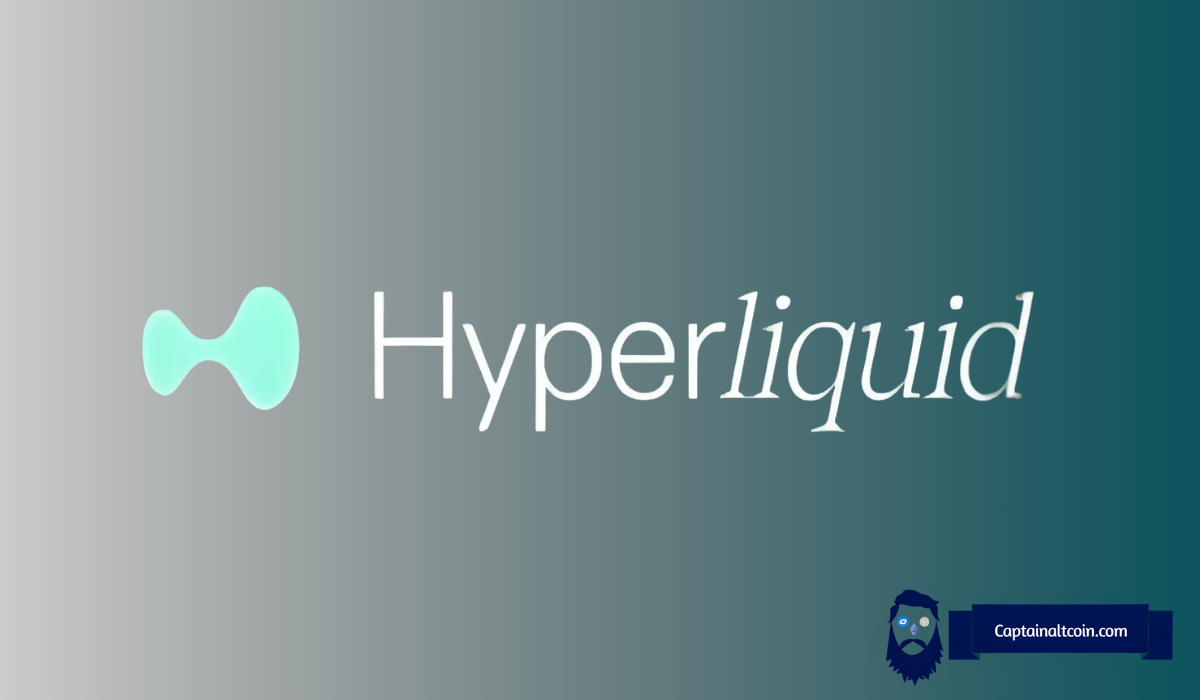 An image showing Hyperliquid name and logo and Captain Altcoin logo